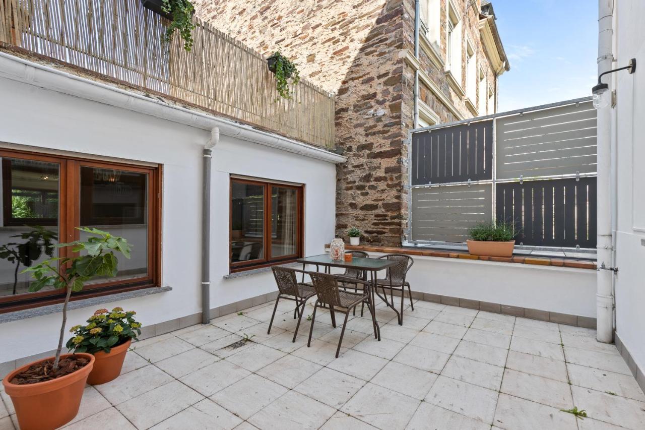 Appartamento Haus Blaue Traube Mit Moselblick Ediger-Eller Esterno foto
