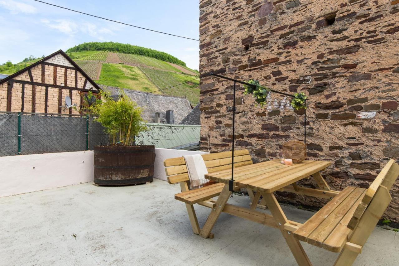 Appartamento Haus Blaue Traube Mit Moselblick Ediger-Eller Esterno foto