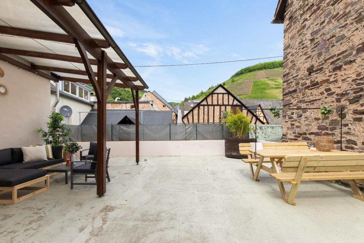 Appartamento Haus Blaue Traube Mit Moselblick Ediger-Eller Esterno foto