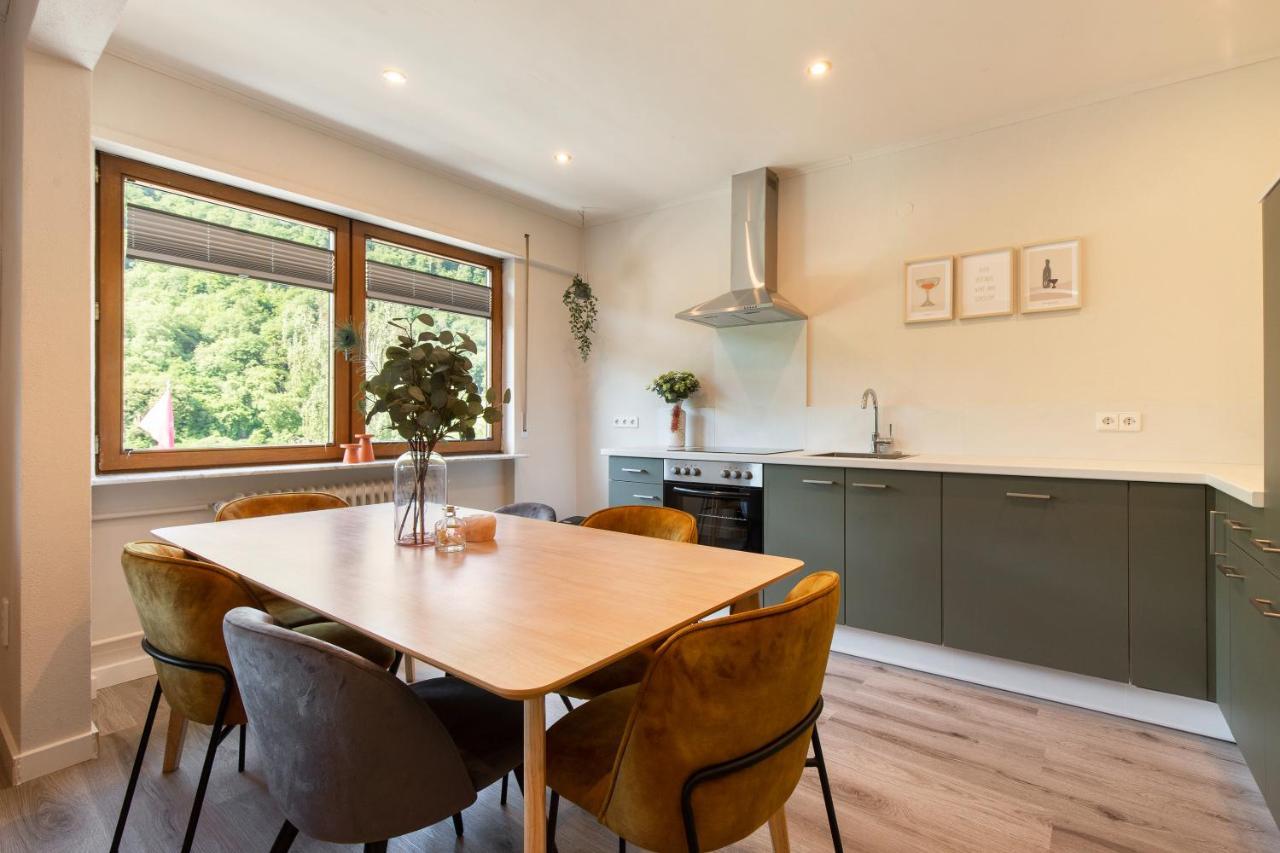 Appartamento Haus Blaue Traube Mit Moselblick Ediger-Eller Esterno foto